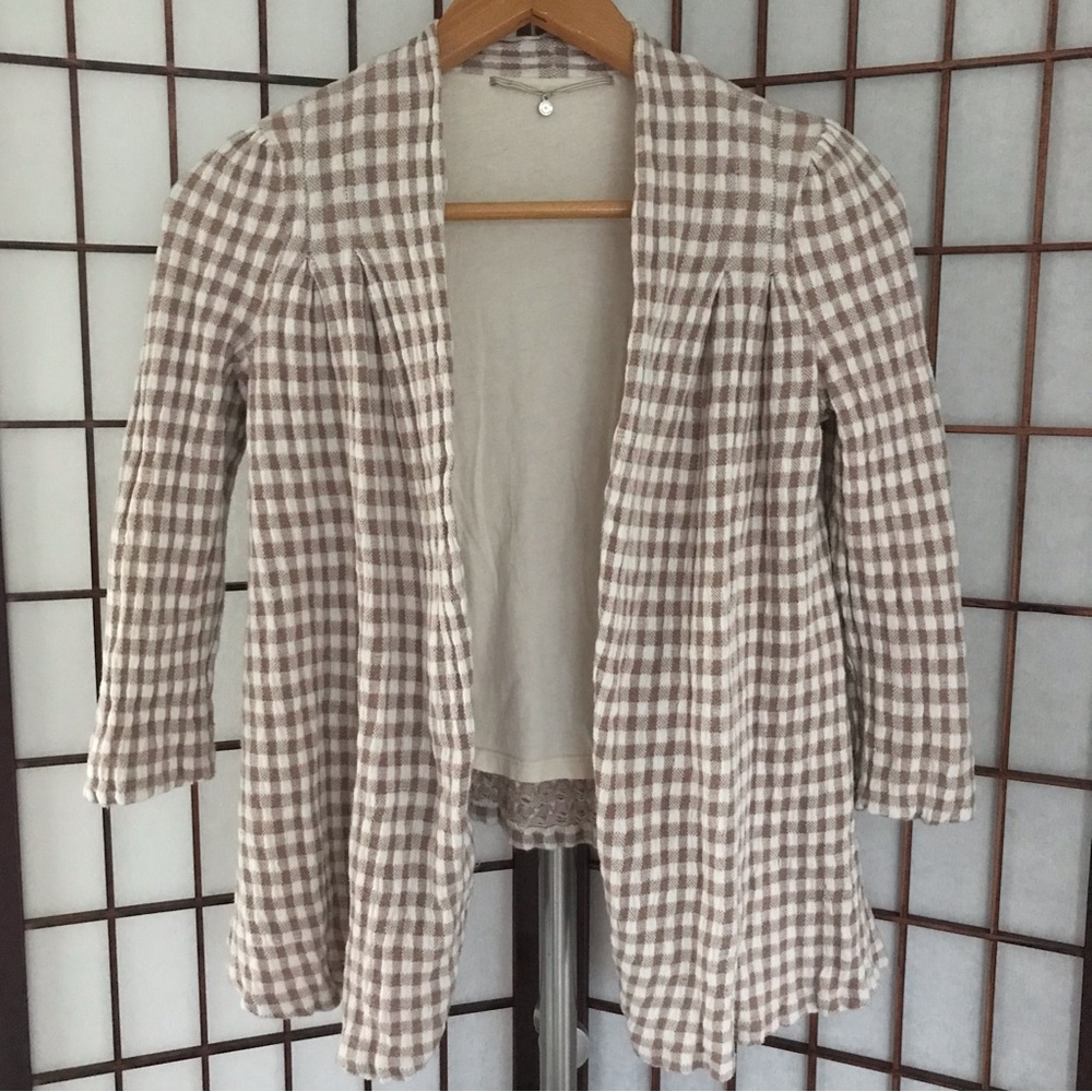 KNITTED AND KNOTTED Blazer